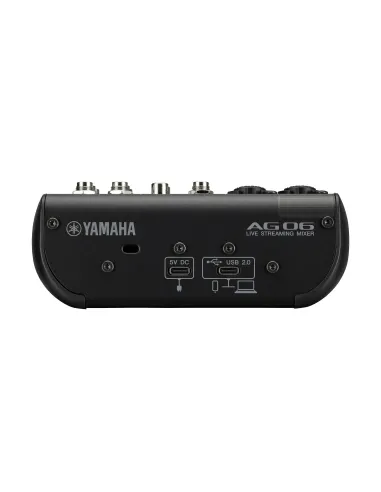 Yamaha AG06MK2 6 canali Nero