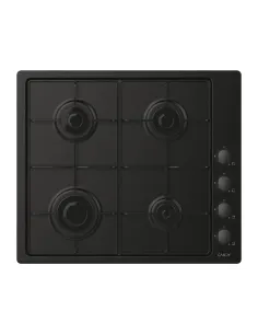 Candy Idea Piano Cottura CHW6LBB a Gas 4 Fuochi Gas Colore Nero
