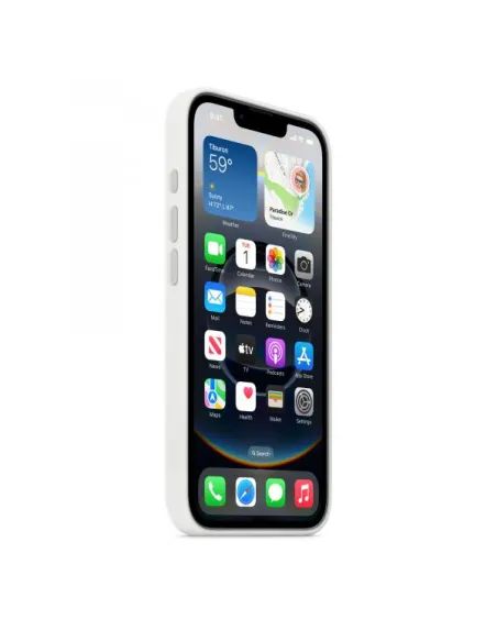 Apple Custodia in silicone per iPhone 16e - Bianco