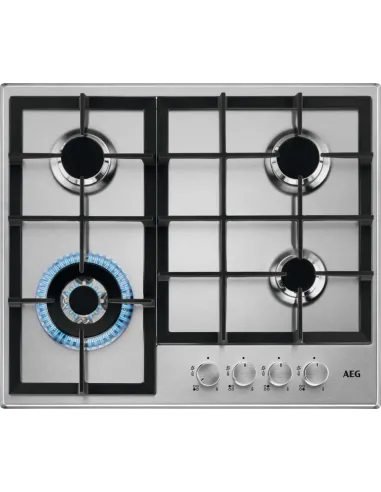 AEG PIANO GAS COMANDI FRONTALI 60 CM HGB64400SM