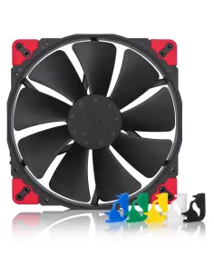 Noctua NF-A20 PWM CH.BK.S sistema di raffreddamento per computer Case per computer Ventilatore 20 cm Nero