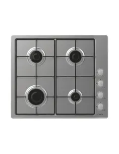 Candy Idea CHW6LX Acciaio inox Da incasso 60 cm Gas 4 Fornello(i)