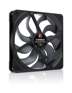 Noctua NF-A14X25 G2 PWM CHROMAX.BLACK sistema di raffreddamento per computer Case per computer Ventilatore 14 cm Nero 1 pz 2