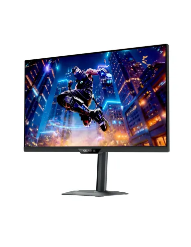 GIGABYTE M27UP Monitor da gioco 27” 4K UHD - Modalità doppia (4K 160Hz o FHD 320Hz), 3840 x 2160, 1ms, 350 cd m², FreeSync