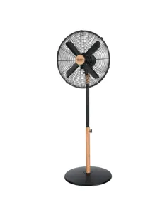 Cecotec 08233 ventilatore Nero, Legno