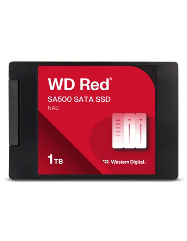 Western Digital Red WD SA500 1 TB 2.5" Serial ATA III 3D NAND