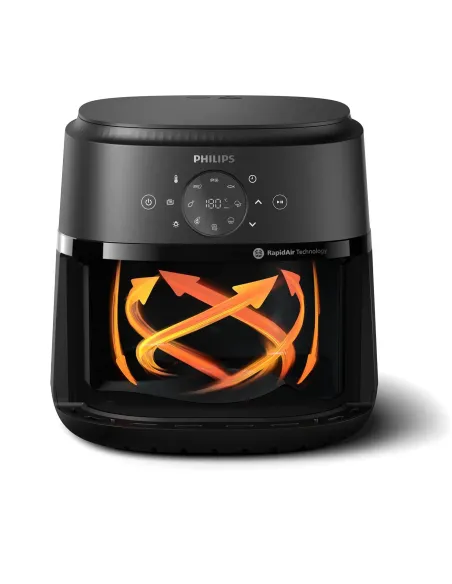 Philips Serie 2000 NA231 00 Airfryer 6.2 L, Friggitrice ad aria 13 in 1, App ricettario