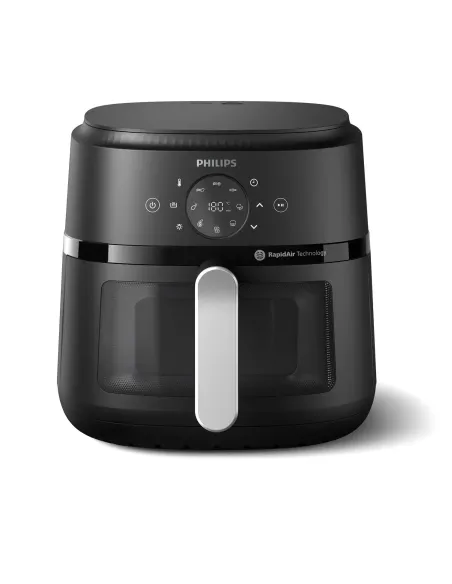 Philips Serie 2000 NA231 00 Airfryer 6.2 L, Friggitrice ad aria 13 in 1, App ricettario