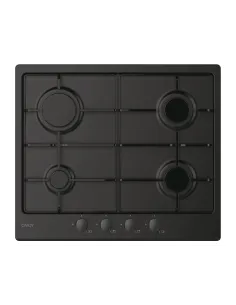 Candy Idea CHW6BRBB Nero Da incasso 60 cm Gas 4 Fornello(i)