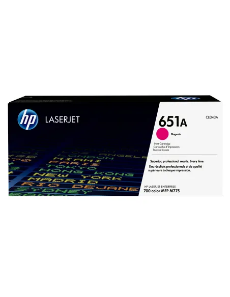 HP Cartuccia Toner originale magenta LaserJet 651A