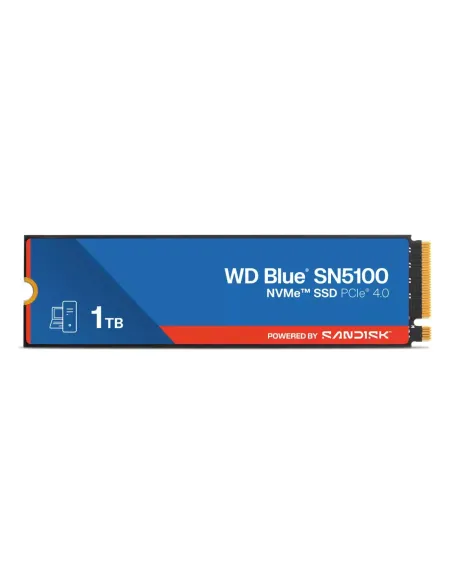 Western Digital WD Blue SN5100 1 TB M.2 PCI Express 4.0 NVMe QLC 3D NAND