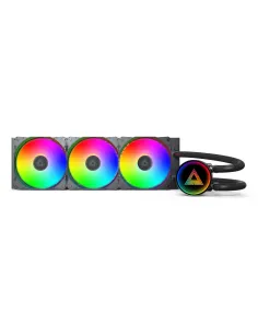 Montech LightFlow ARGB 360 Processore Raffreddatore di liquidi tutto in uno 12 cm Nero 1 pz