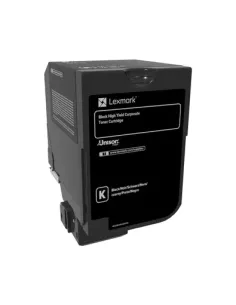 Lexmark 74C2HKE cartuccia toner 1 pz Originale Nero
