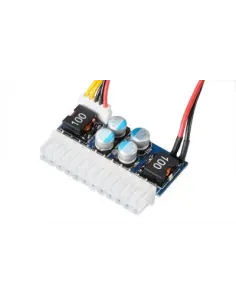 Akasa AK-PE080-03 adattatore e invertitore Interno 80 W Nero, Blu, Rosso, Bianco, Giallo