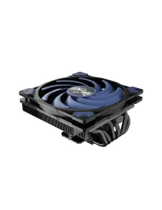 Akasa ALUCIA H6LS M2 Processore Raffreddatore d'aria 12 cm Nero, Blu 1 pz