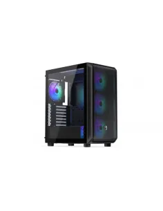 Endorfy Arx 500 ARGB PC-Gehäuse, Midi-Tower, ATX, Tempered Glass - inklusive 4x 140-mm-ARGB-Lüfter, schwarz 2