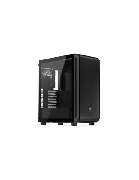 Endorfy Arx 500 Air PC-Gehäuse, Midi-Tower, ATX, Tempered Glass - inklusive 4x 140-mm-Lüfter,schwarz