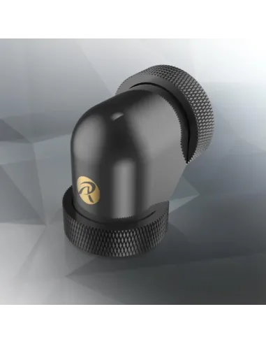 Raijintek Pelias D160906, 16mm, 90 Grad Adapter - 6er-Pack, schwarz