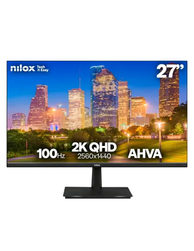 Nilox NXM272K012 Monitor PC 68,6 cm (27") 2560 x 1440 Pixel 2K Nero