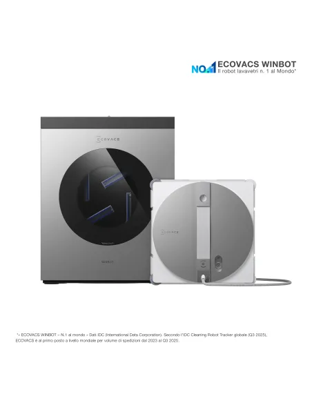 Ecovacs WINBOT W3 OMNI EU 4500 mAh
