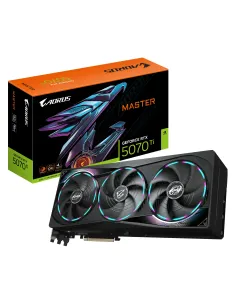 GIGABYTE AORUS GeForce RTX 5070 Ti MASTER 16G Scheda Grafica - 16GB GDDR7, 256 bit, PCI-E 5.0, 2670 MHz Core Clock, 3 x DP