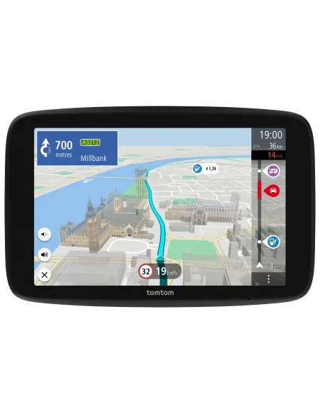 TomTom GO Camper Max navigatore Fisso 17,8 cm (7") Touch screen 400 g Nero