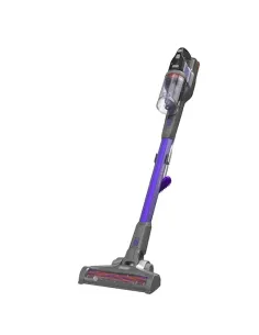 Black & Decker BDPSE1815P-QW scopa elettrica Aspirapolvere a bastone 2 in 1 Batteria Secco Senza sacchetto 0,65 L Viola 1,5 Ah