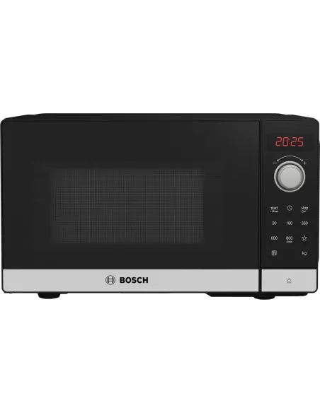 Bosch Serie 2 FFL023MS2 forno a microonde Nero, Acciaio inox Solo microonde Superficie piana 20 L 800 W