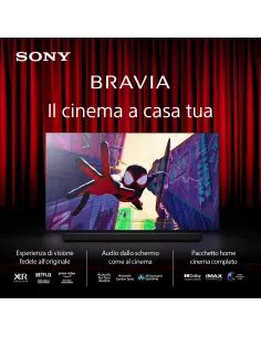 Sony BRAVIA 7 QLED (XR l Mini LED) 75 pollici 4K HDR Google Smart TV (2024) | Gaming menu per PlayStation 5, IMAX Enhanced, 2