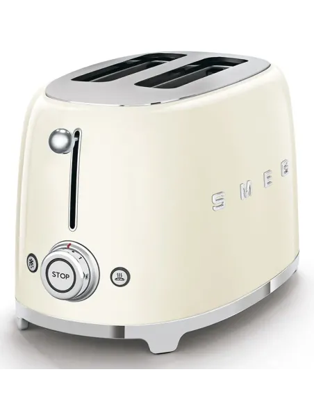 Smeg Tostapane 50's Style – Panna LUCIDO 2x2 – TSF01CREU