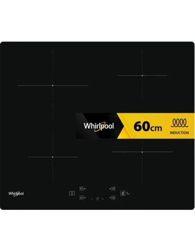 Whirlpool WS Q2160 NE Nero Da incasso 59 cm Piano cottura a induzione 4 Fornello(i)