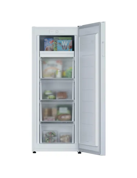 Candy CNUQ2L513EW Congelatore verticale Libera installazione 169 L Bianco