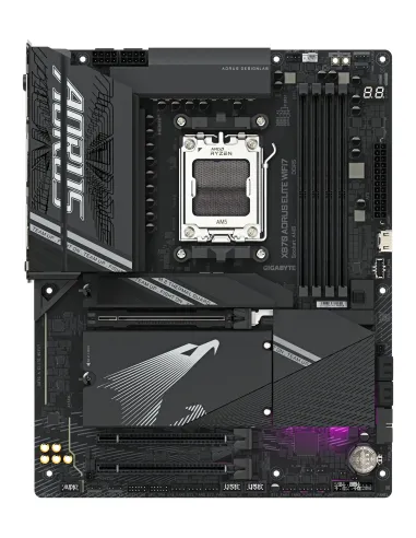 GIGABYTE X870 AORUS ELITE WIFI7 Scheda Madre - Supporta CPU AMD Ryzen 9000, 16+2+2 fasi VRM, fino a 8000MHz DDR5 (OC), 3xPCIe