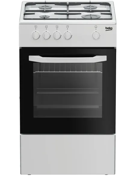 Beko CSG 42001 FW Cucina a Gas, 50x50 cm