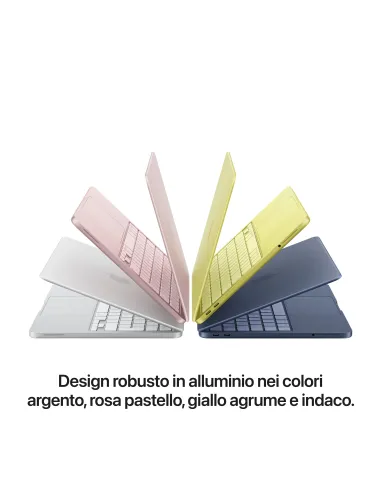 Apple MacBook Neo 13"A18 Pro chip 6‑core CPU 5‑core GPU 8GB 512GB SSD Touch ID - Giallo agrume