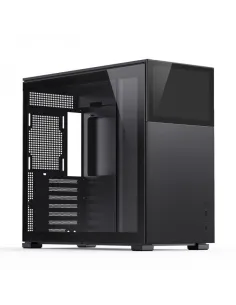 Jonsbo D41 Screen ATX Case, Tempered Glass - black