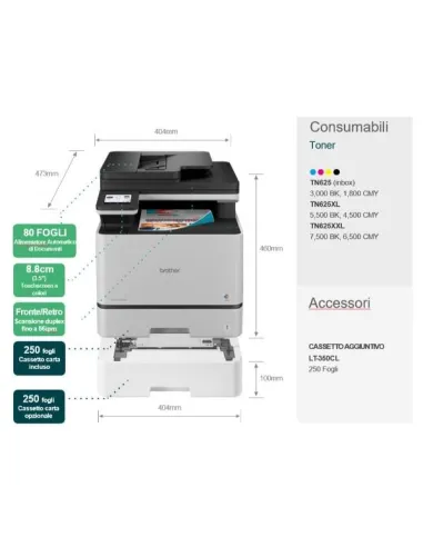 MFCL8730CDWW MULT LASER COLOR 4IN1