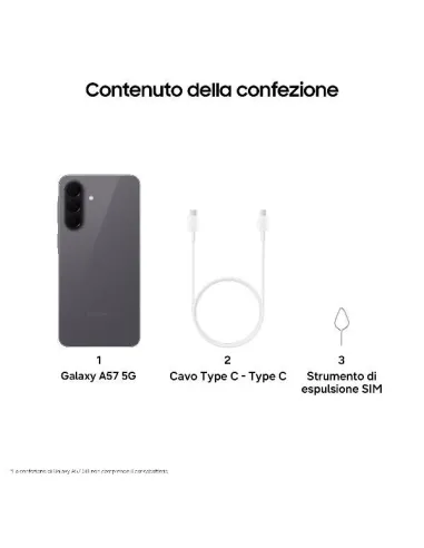 GALAXY A57 8+256GB GRAY