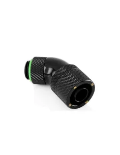 Bitspower Anschluss 45 Grad G1/4 Zoll AG auf 16/10mm - drehbar, schwarz matt