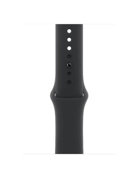 Apple Cinturino Sport nero (46 mm) - S/M