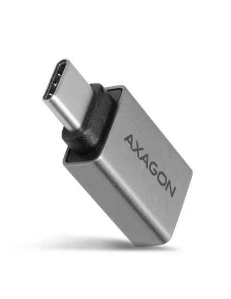 AXAGON USB-C 3.1 M auf USB-A F Adapter, Aluminium - schwarz