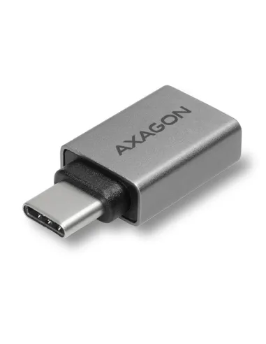 AXAGON USB-C 3.1 M auf USB-A F Adapter, Aluminium - schwarz