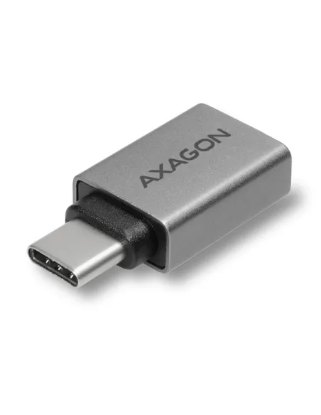 AXAGON USB-C 3.1 M auf USB-A F Adapter, Aluminium - schwarz