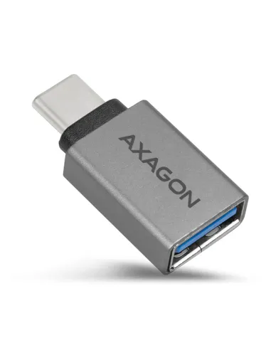 AXAGON USB-C 3.1 M auf USB-A F Adapter, Aluminium - schwarz