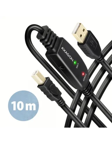 AXAGON ADR-210B aktives USB 2.0 Verbindungskabel, USB-A auf USB-B - 10m