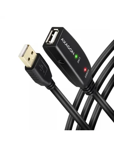 AXAGON ADR-220 aktives USB 2.0 Verlängerungskabel, USB-A Stecker/Buchse - 20m