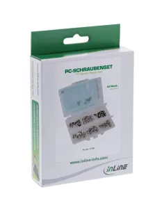 InLine Viti per PC con rondelle, assortimento in box, 83pz 2