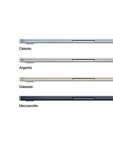 Apple MacBook Air 13'' M4 chip 10-core CPU 8-core GPU, 16GB, 256GB SSD - Argento