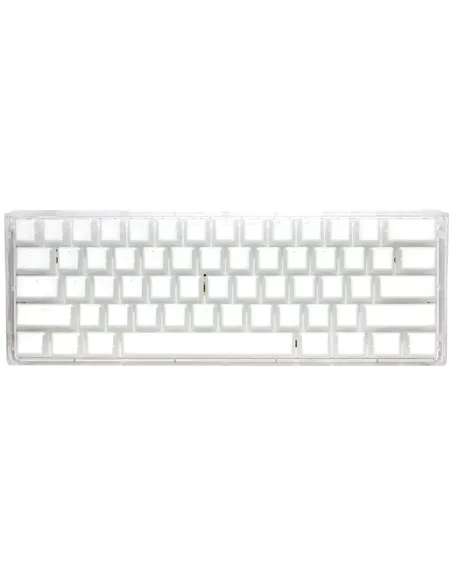 Ducky One 3 Aura White Mini tastiera Gaming USB QWERTY US International Bianco