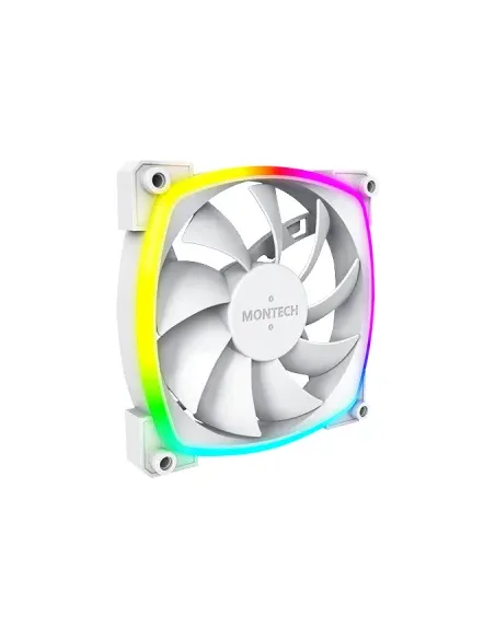 Montech AX120 PWM Case per computer Ventilatore 12 cm Bianco 3 pz